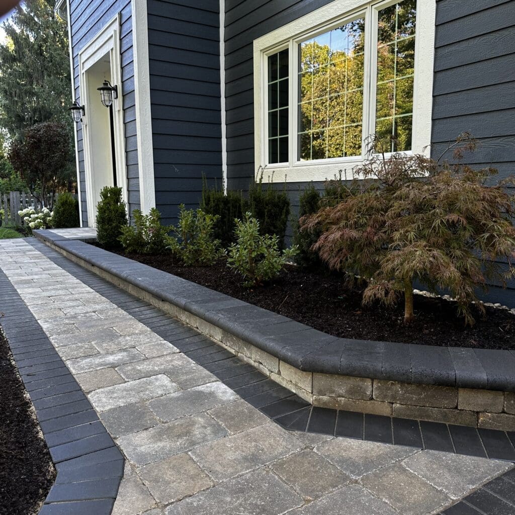 Unilock Pavers Front Walkway